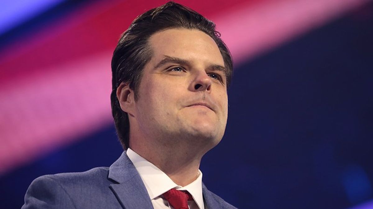 Conservative magazine blasts 'self-absorbed provocateur' Matt Gaetz's nomination