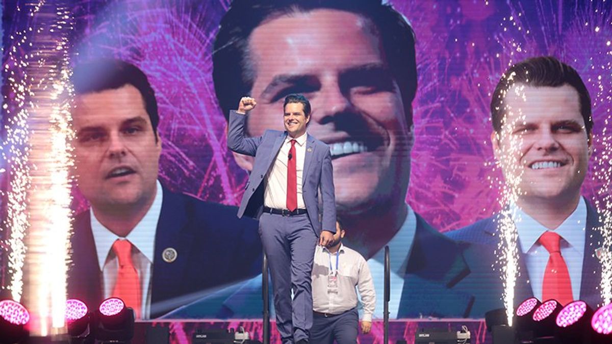 Exclusive: Republican lawmaker says Matt Gaetz is 'excited' to fight the Senate