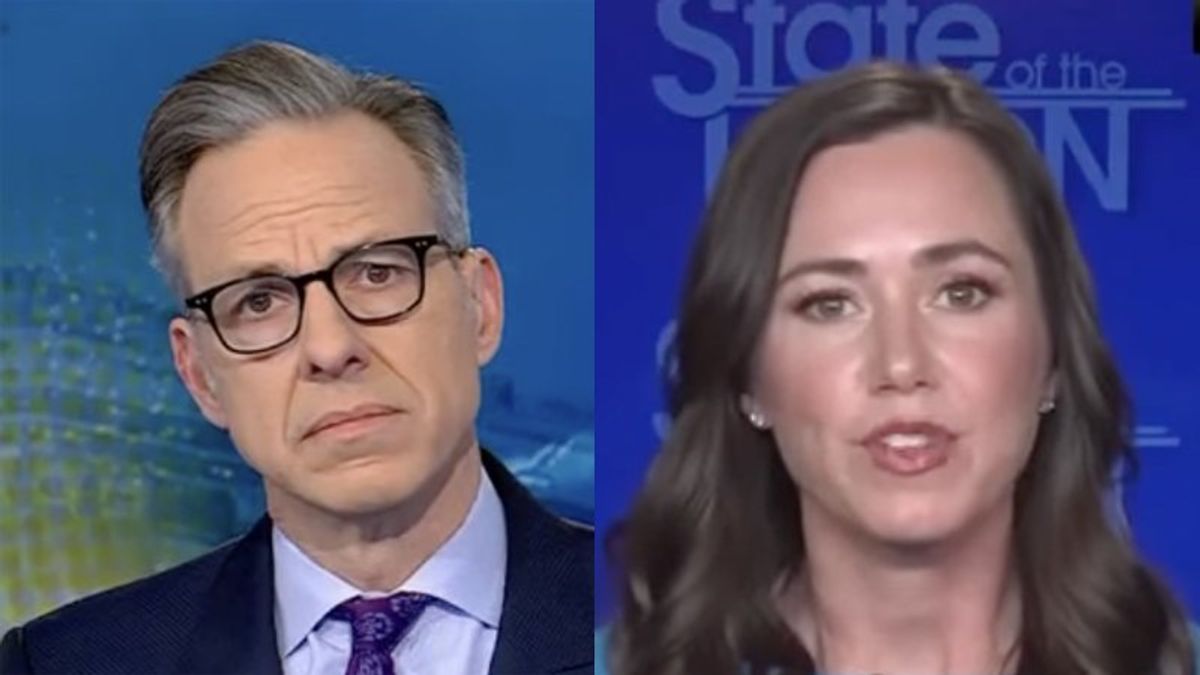 GOP's Britt put on the spot by CNN's Tapper for supporting  an election denier to head DOJ