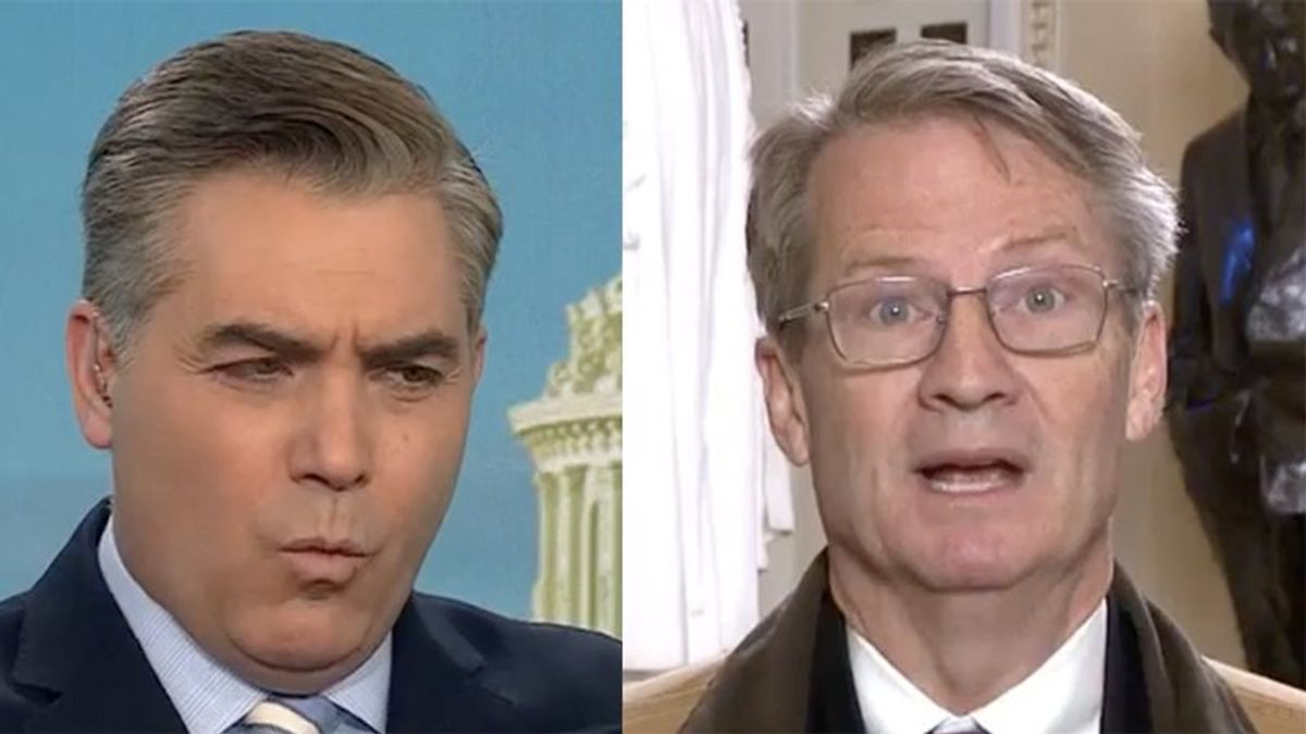 'This is not Fox': CNN interview goes off the rails as Republican flips out on Jim Acosta