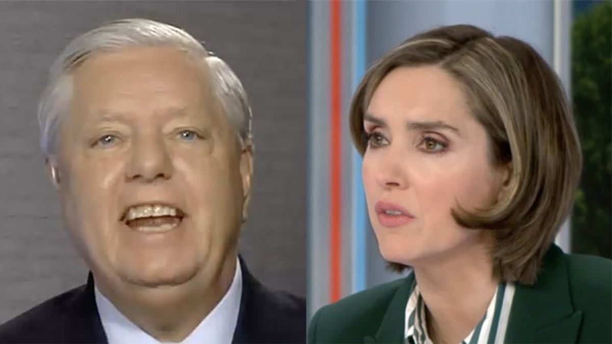 'Nobody in your world gets it': Lindsey Graham snaps at CBS host while defending Trump
