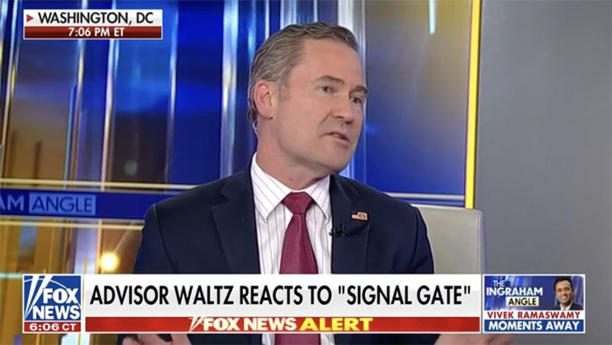 'That's not how it works': MSNBC host buries Mike Waltz's new security screw-up blame game