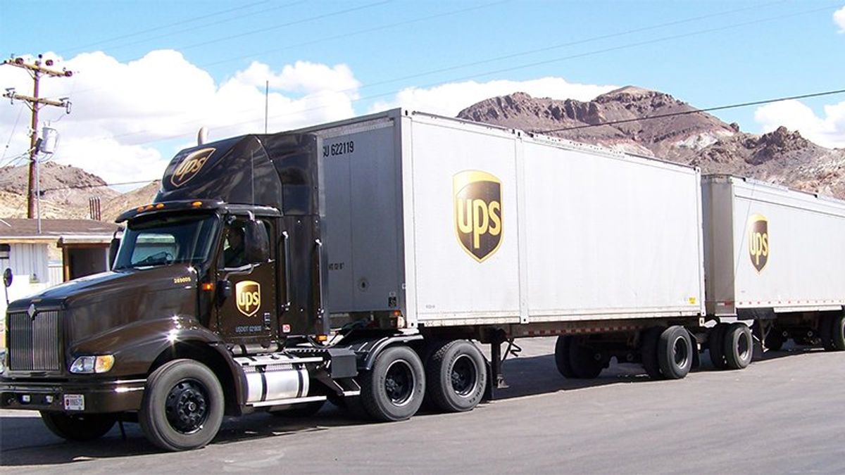 Amazon decline trickles down to huge UPS layoff