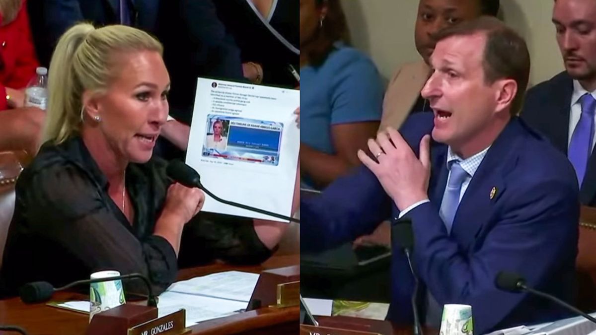 'I object!' Chaos erupts as Dem objects to 'evidence' provided by Marjorie Taylor Greene