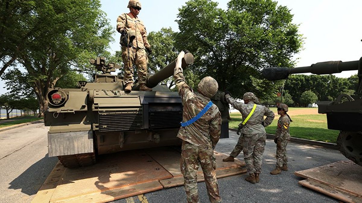Trump military parade coordinators oversaw arrangements for J6 rally
