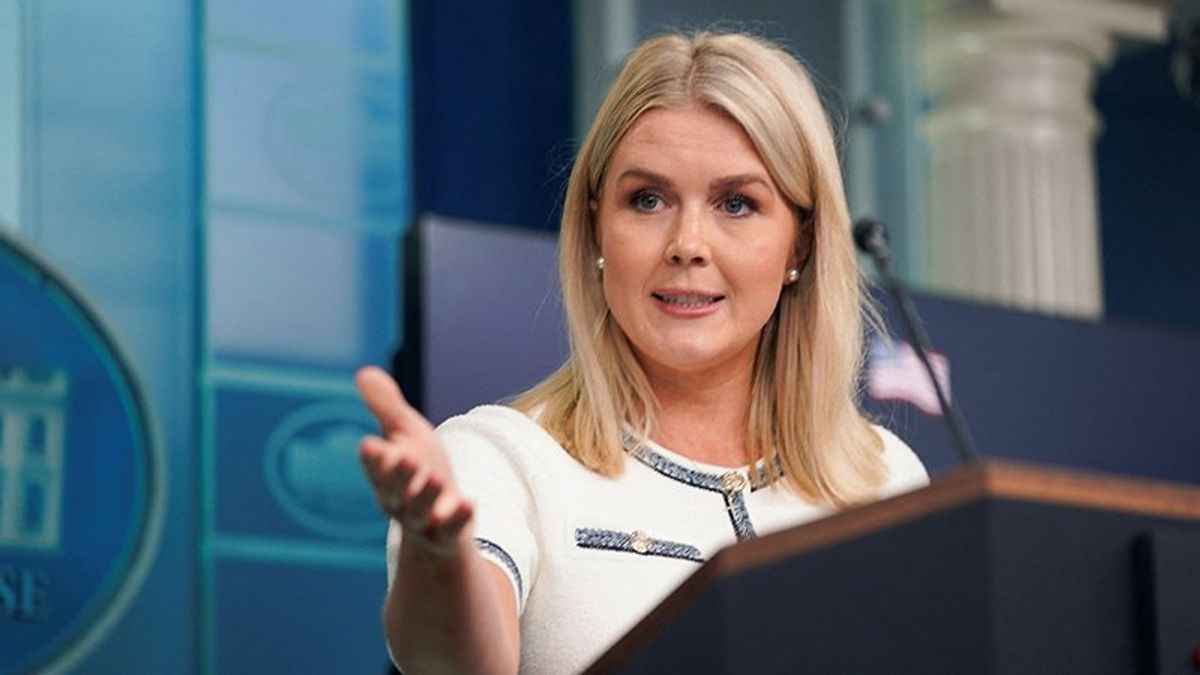 'That's not a no!' White House mocked over pardon answer on Epstein's girlfriend