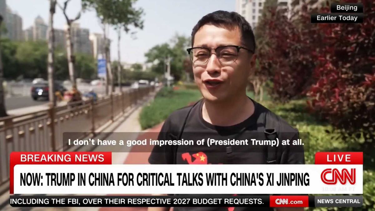 CNN reporter taken aback as Chinese residents let Trump have it