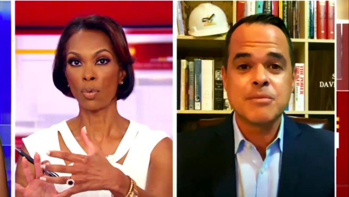 'Just a lie': Fox's Harris Faulkner scrambles to talk over guest's Trump attack