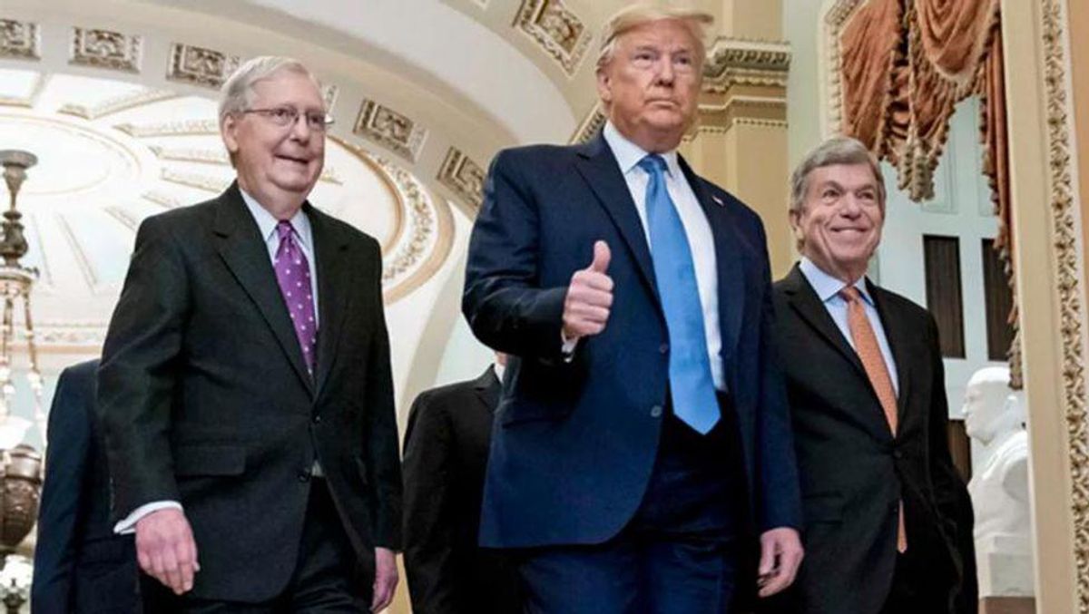 McConnell’s refusal to impeach Trump and leave it to the courts comes back to bite him