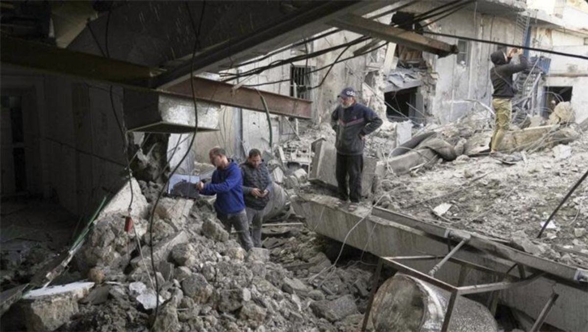 Gaza hospital hit as Israel intensifies assault