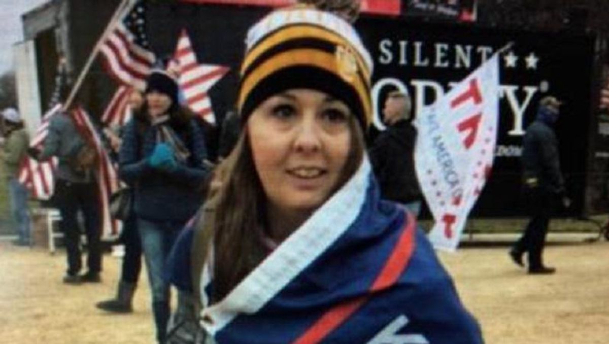MAGA-rioting elementary school teacher pleads guilty after her husband lied to the FBI about her entering Capitol