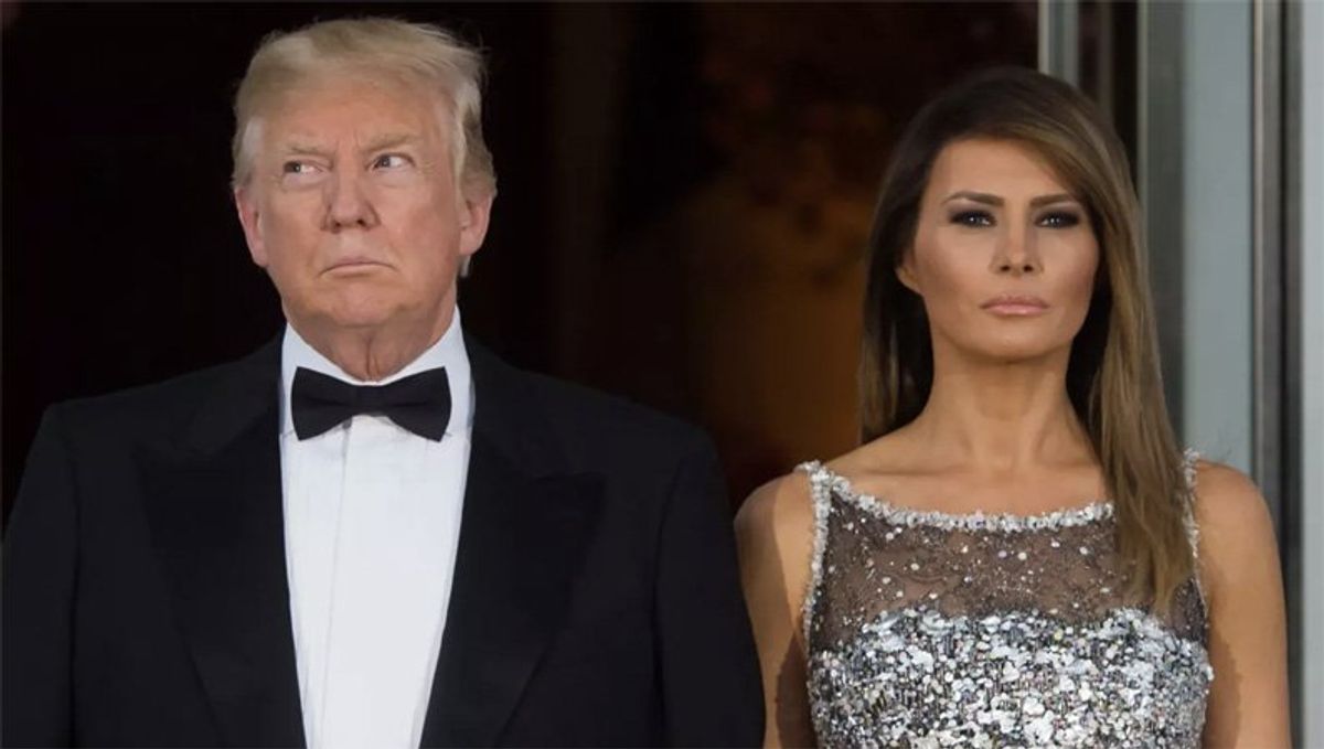 'Missing in action': Analyst sees Trump's 'family man' defense killed by Melania's absence