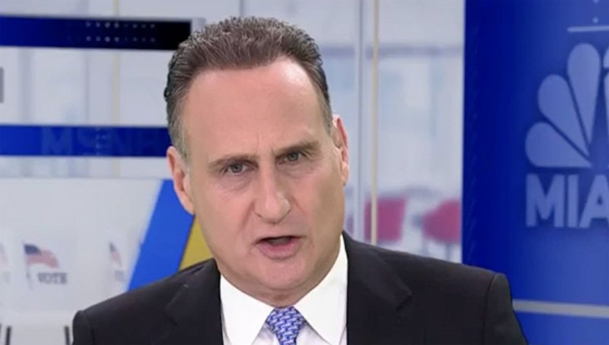 'What the hell?' MSNBC host left sputtering by Trump's latest Biden smear
