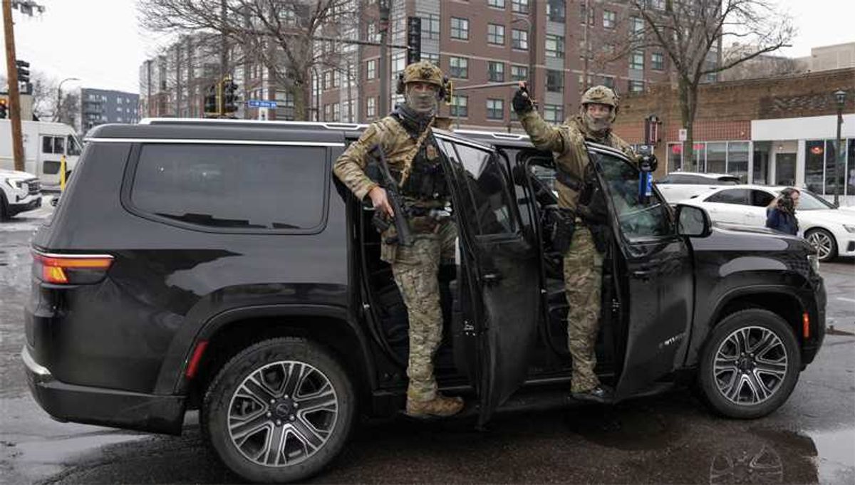 ICE accused of putting 'traumatized' agents on the street who are 'armed to the teeth'