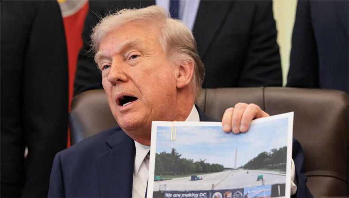 Trump's 'fragility on display' in Oval Office meltdown leads to ridicule on MS NOW