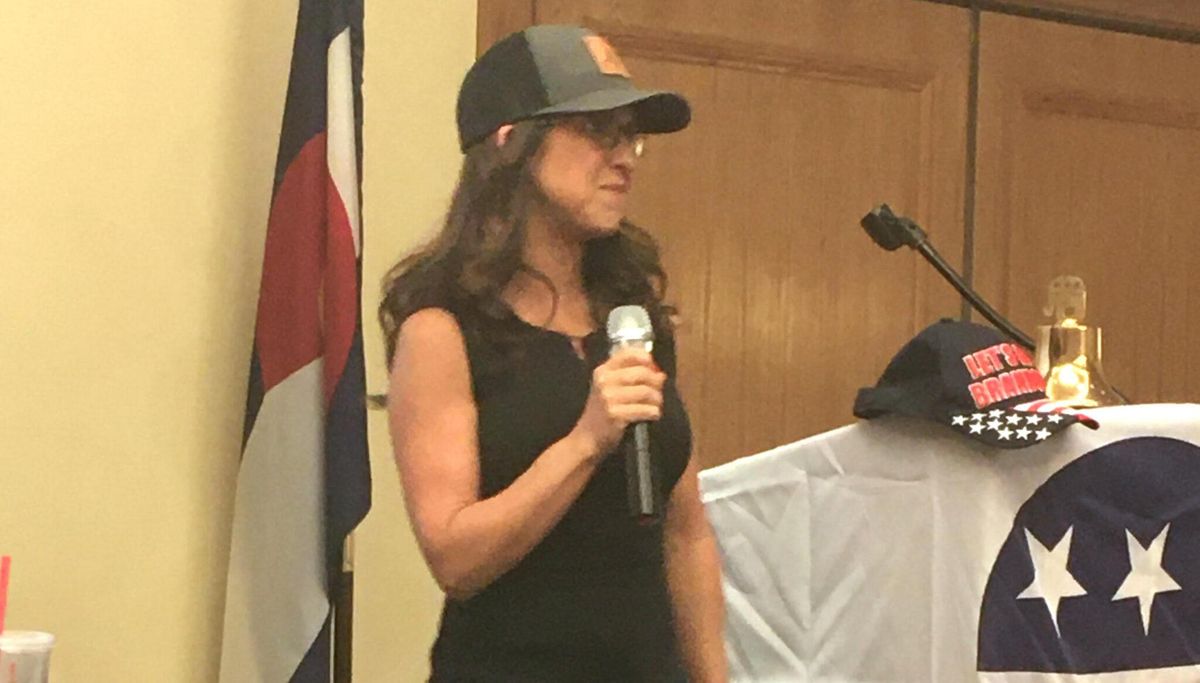 Boebert gloats on role in the Big Lie at GOP assembly where indicted criminal tells crowd 'they’re coming after you'