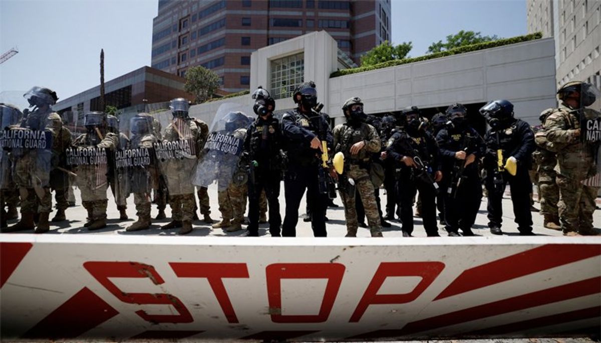 National Guard in LA left hanging with no pay and no support from locals: report