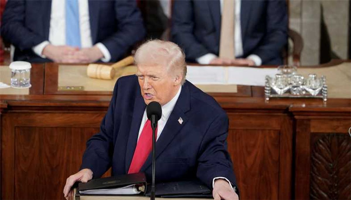 Trump speech moment that had his inner circle 'gnashing their teeth' singled out on MS NOW