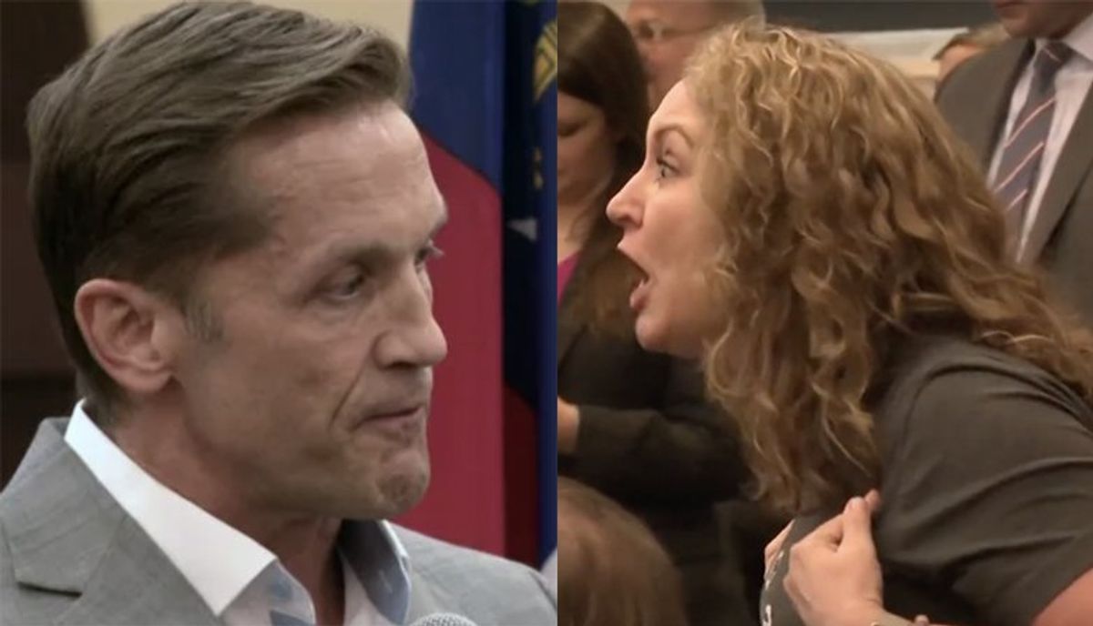 Key moment Georgia Republican infuriated town hall flagged by MSNBC host