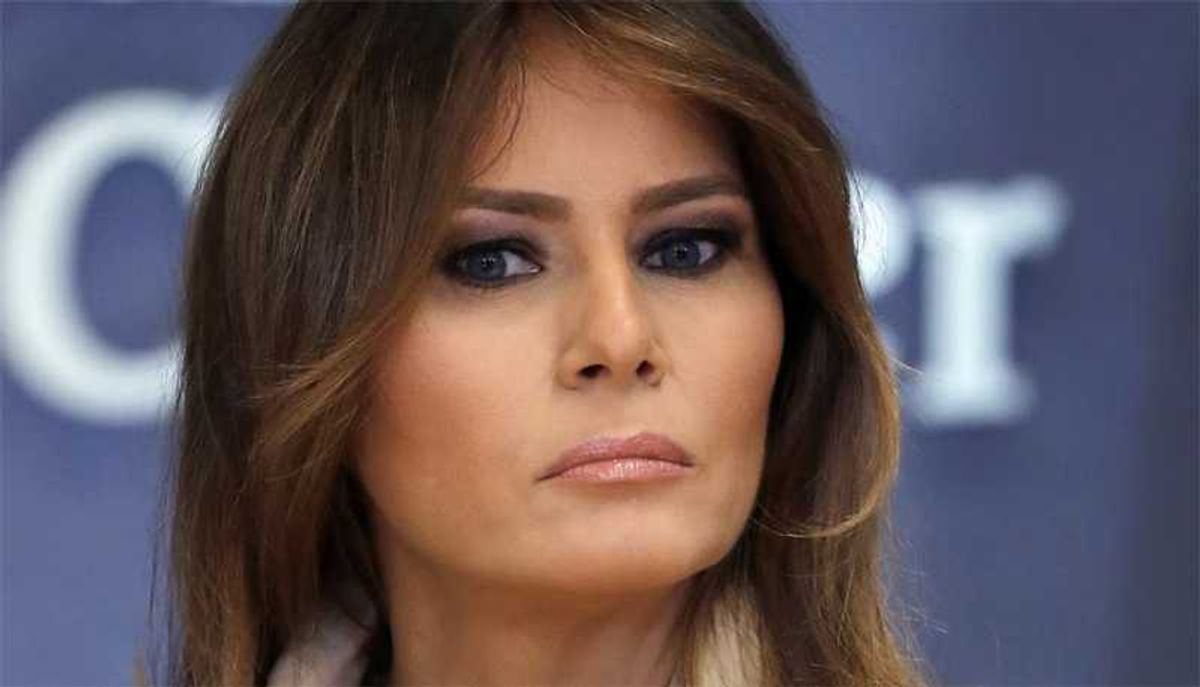 Epic humiliation as Trump's own wife snubs his big party