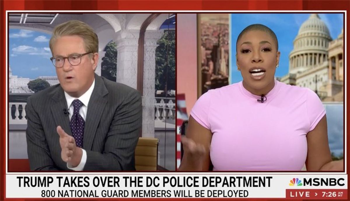 Watch: MSNBC's Symone Sanders Townsend snaps back as Joe Scarborough defends Trump