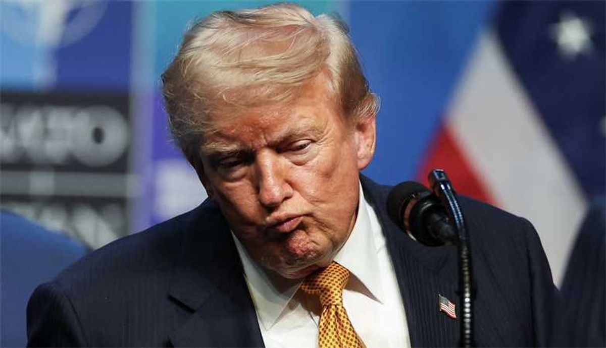 'Sir, we love you': Trump goes off script with meandering self-praise at NATO conference