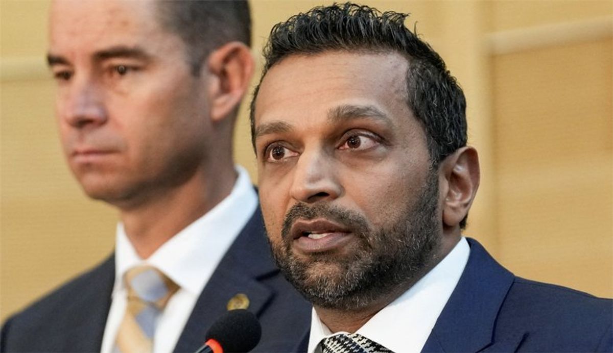 'Performed terribly': Influential anti-DEI advocate urges Patel firing despite Kirk arrest