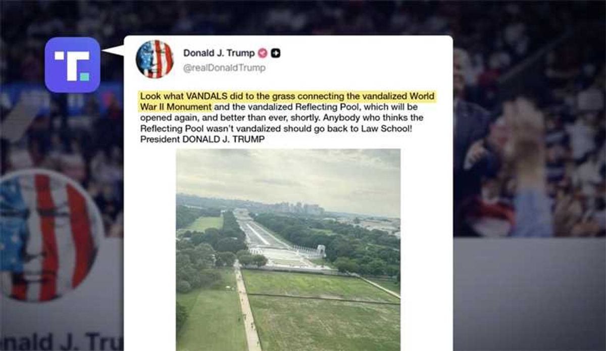 Trump humiliated on MS NOW over dead grass diatribe as glaring omission called out