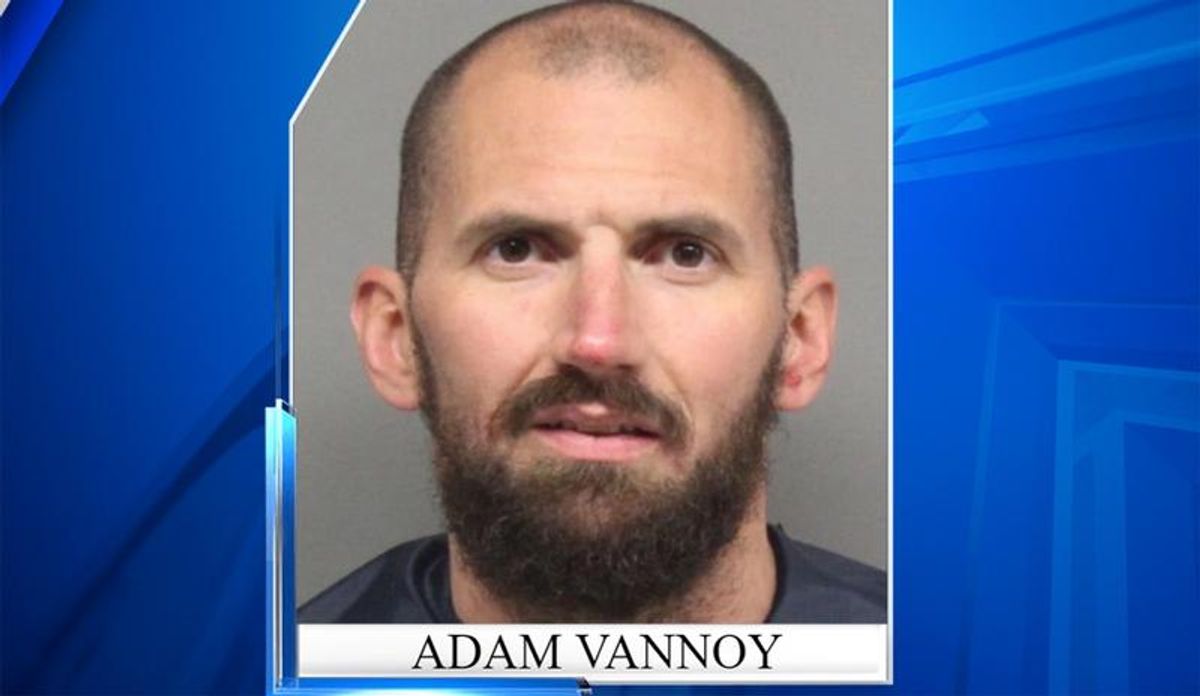 Acting like a psychopath wasn't enough to keep this heavily armed lowlife in jail