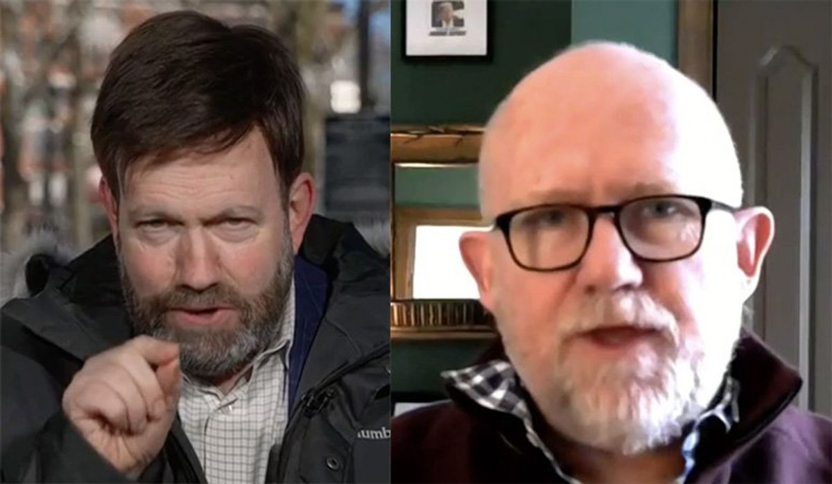Pollster Luntz left shaking his head after Rick Wilson schools him about Trump's return