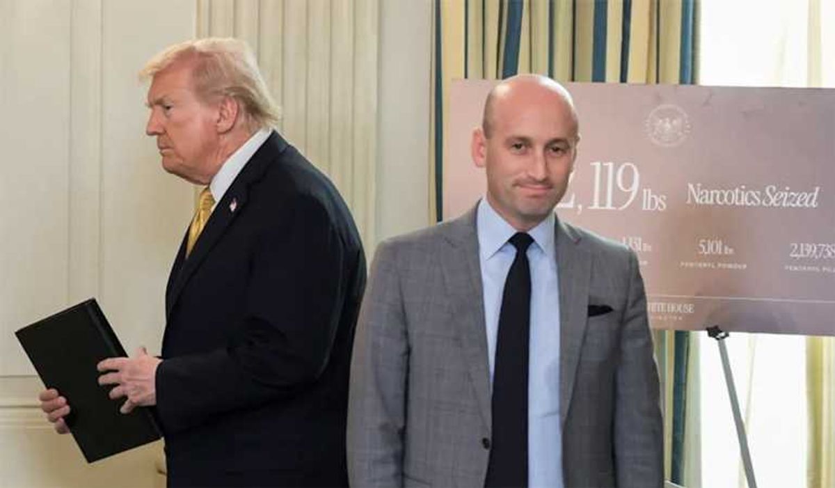 Stephen Miller's influence in eclipse as Trump ducks him to avoid getting an 'earful'