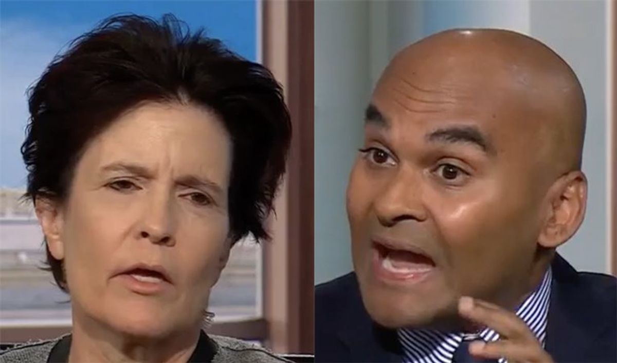 'You don't mind him being addled': Trump defender called out during  CNN clash