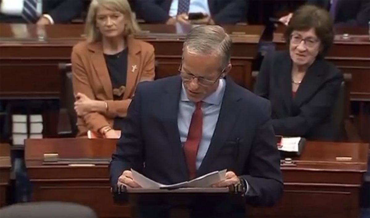 'Quit now': MAGA freaks out on GOP leader after he blocks Trump from recess appointments