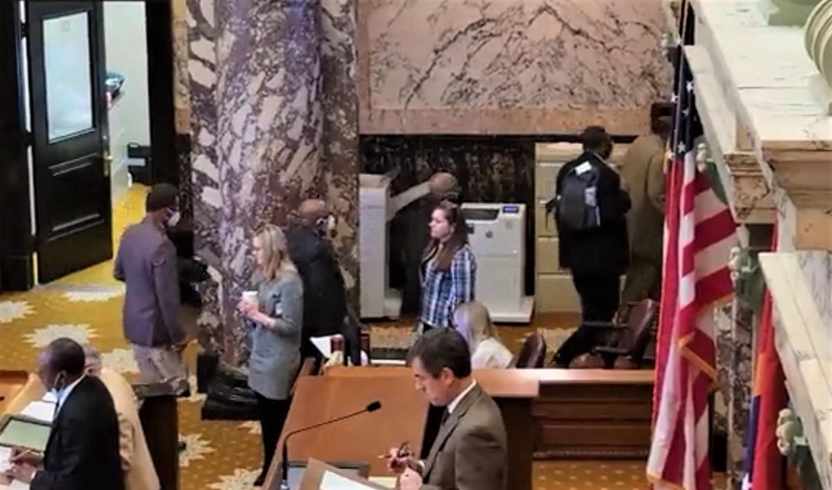 WATCH: Black Mississippi lawmakers walk out en masse as state votes to ban teaching critical race theory