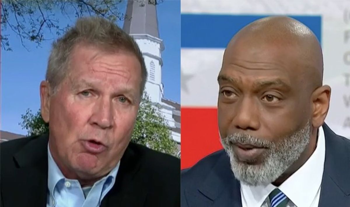GOP's Kasich called out by MSNBC analyst after frantic rant about crime-ridden cities