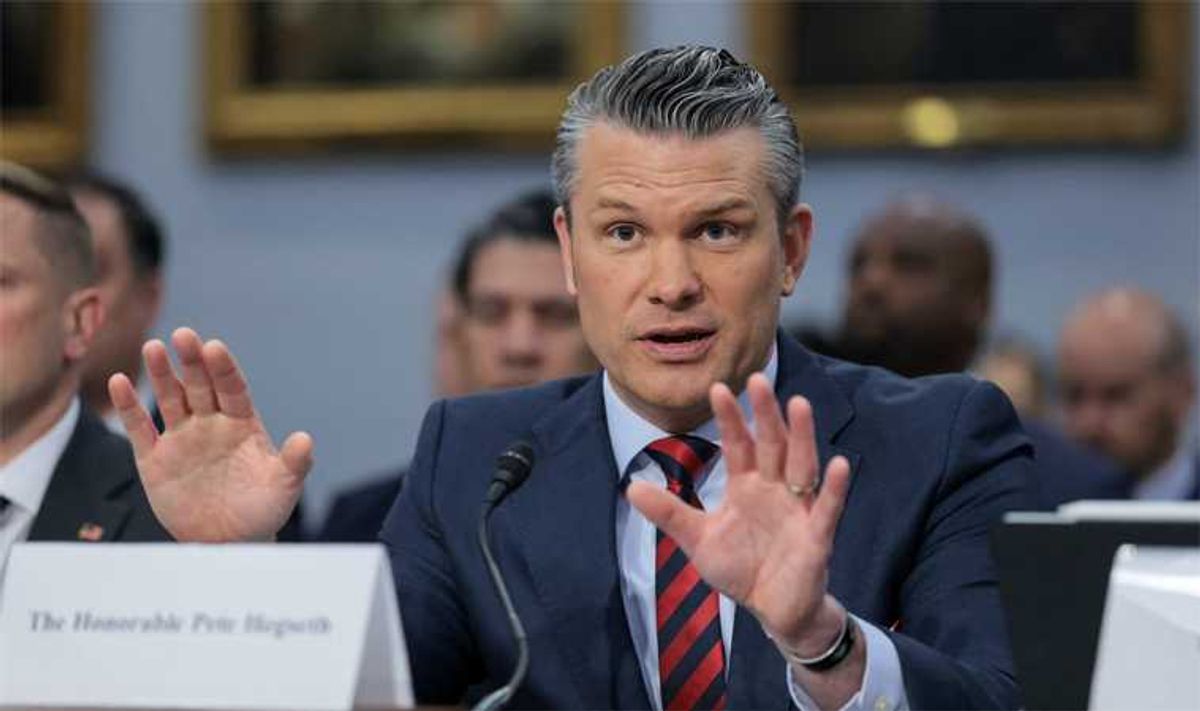 Hegseth snaps at Dem lawmaker after accusation over 'ridiculous' claim