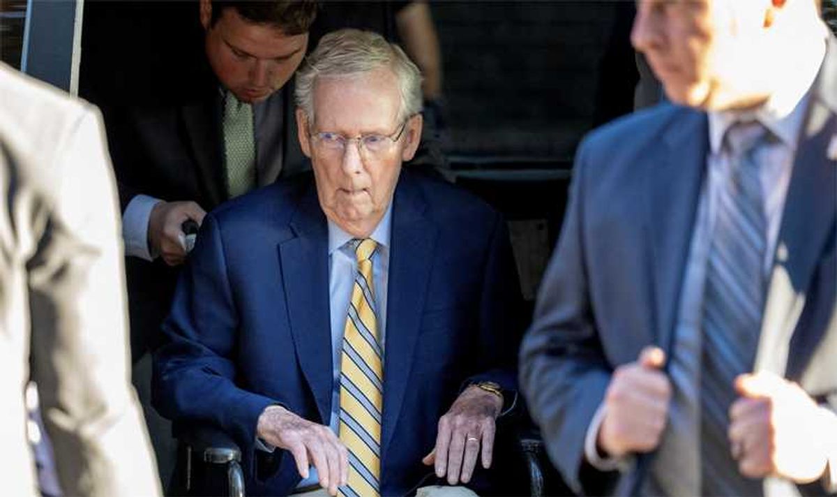 Trump whisperer melts down at return of 'brain dead' McConnell: 'Wheeling a corpse around'