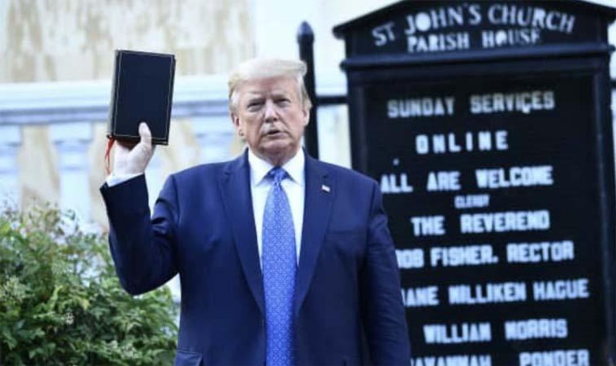 'That's on us': Christian broadcaster berates churchgoers for allowing themselves to be 'seduced' by Trump