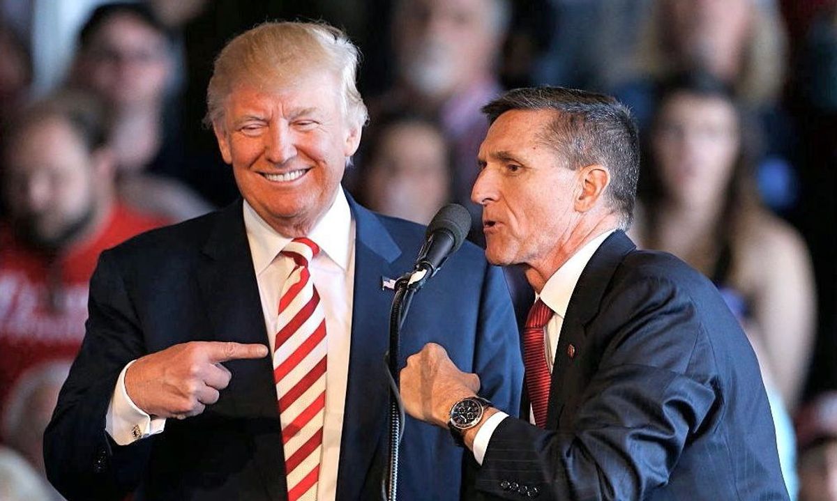 Trump ally Mike Flynn hit with sanctions bid by ex-Republican he's suing for defamation
