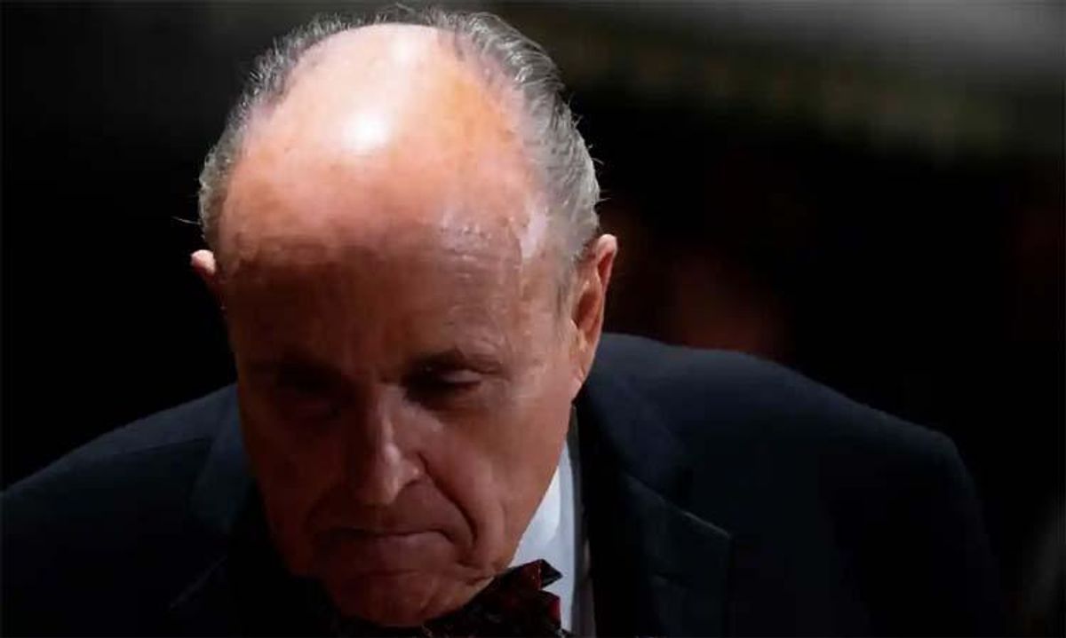 'Desperate and alone' Giuliani facing the 'abyss' after tying himself to Trump: biographer