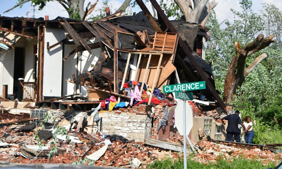 Tornado ripped carnage through St. Louis 10 days ago. Trump has yet to respond