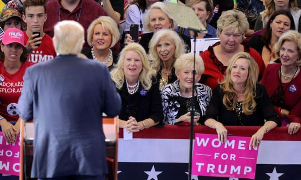 'Radioactive for the Republican Party': Trump's 'woman problem' said to be worsening