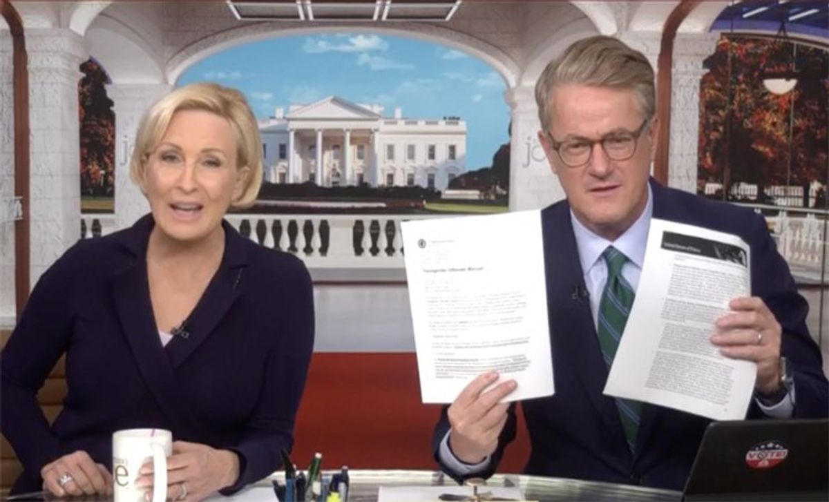 Morning Joe flips out on Trump for hammering Harris for one of his own policies