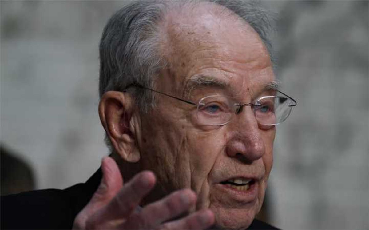 'Past his prime' GOP senator Grassley caught up in FBI lawsuit: report