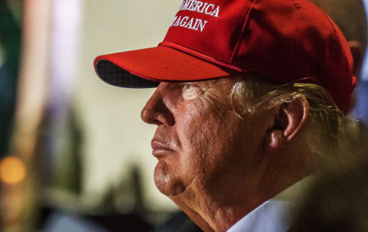 'Closest he'll get to any Air Force Ones': Trump ridiculed for 'hawking bootleg' sneakers