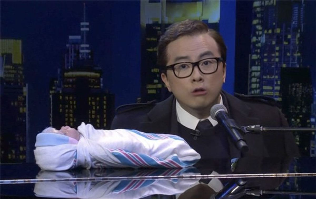 SNL's 'proud, gay thief' George Santos bids goodbye with 'Candle in the Wind' parody