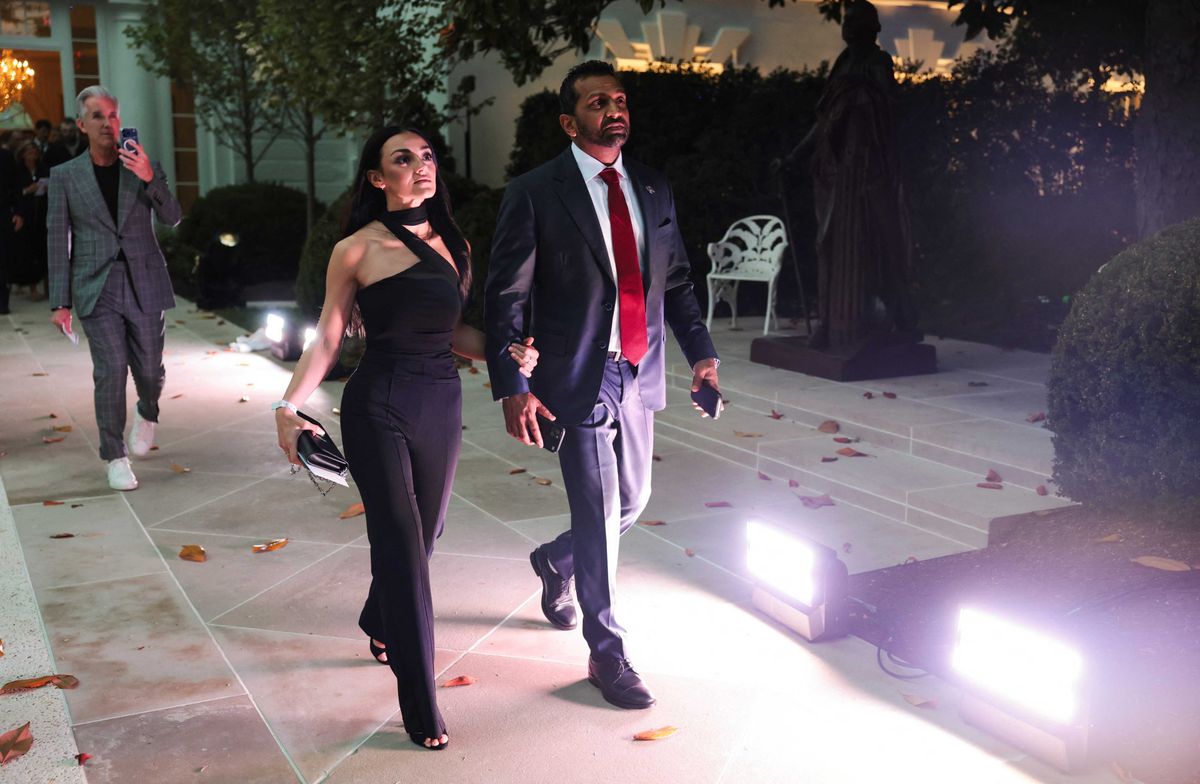 Kash Patel caught whining at star-studded open-bar MAGA party: report