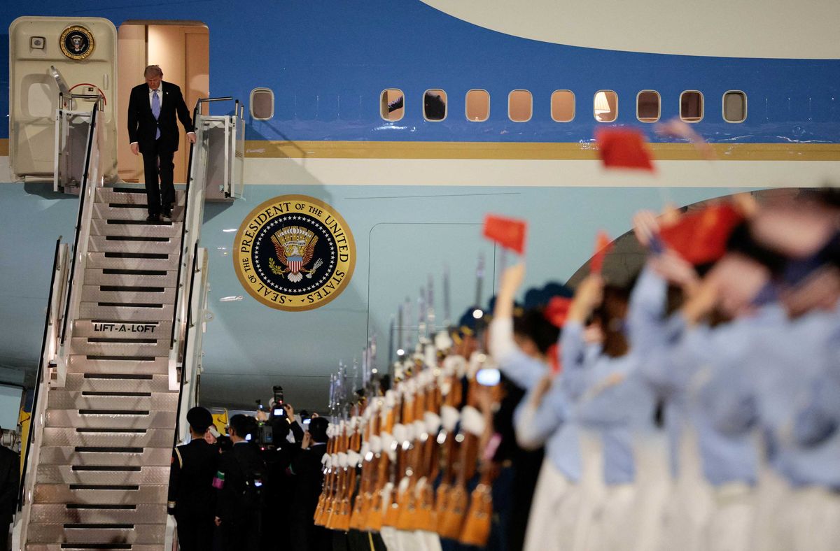 Trump reportedly 'humiliated' after rival leader snubs president at airport: 'Rocky start'