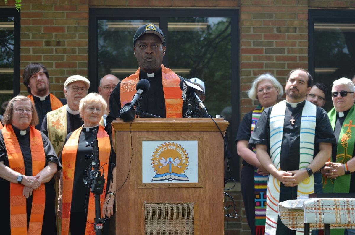‘I’m angry that we have to do this again’ says Michigan pastor at anti-gun violence event