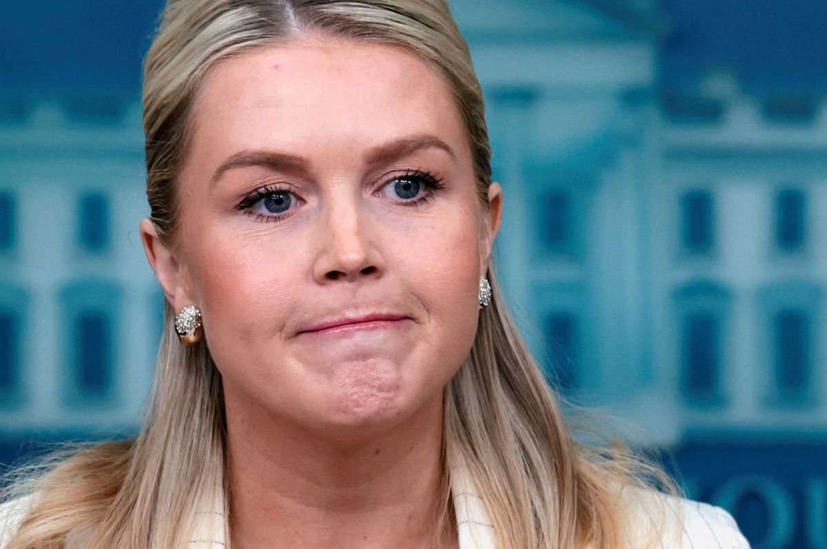 Karoline Leavitt attacks as she's put on spot over Trump U-turn